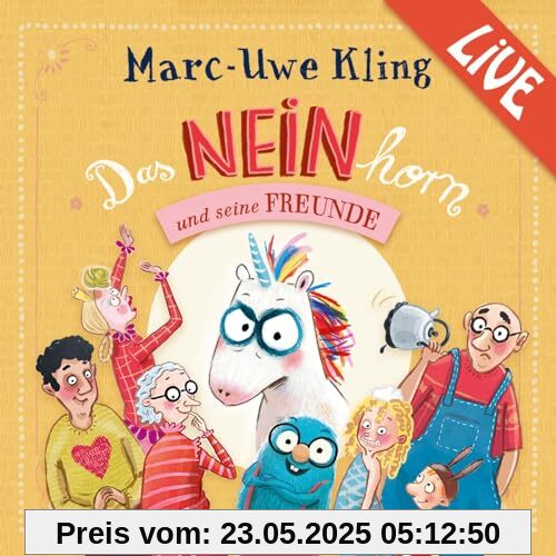 Das NEINhorn und seine Freunde - Marc-Uwe Kling liest live: 3 CDs | Live-Lesungen von und mit Marc-Uwe Kling Das NEINhorn und seine Freunde - Marc-Uwe Kling liest live: 3 CDs | Live-Lesungen von und mit Marc-Uwe Kling