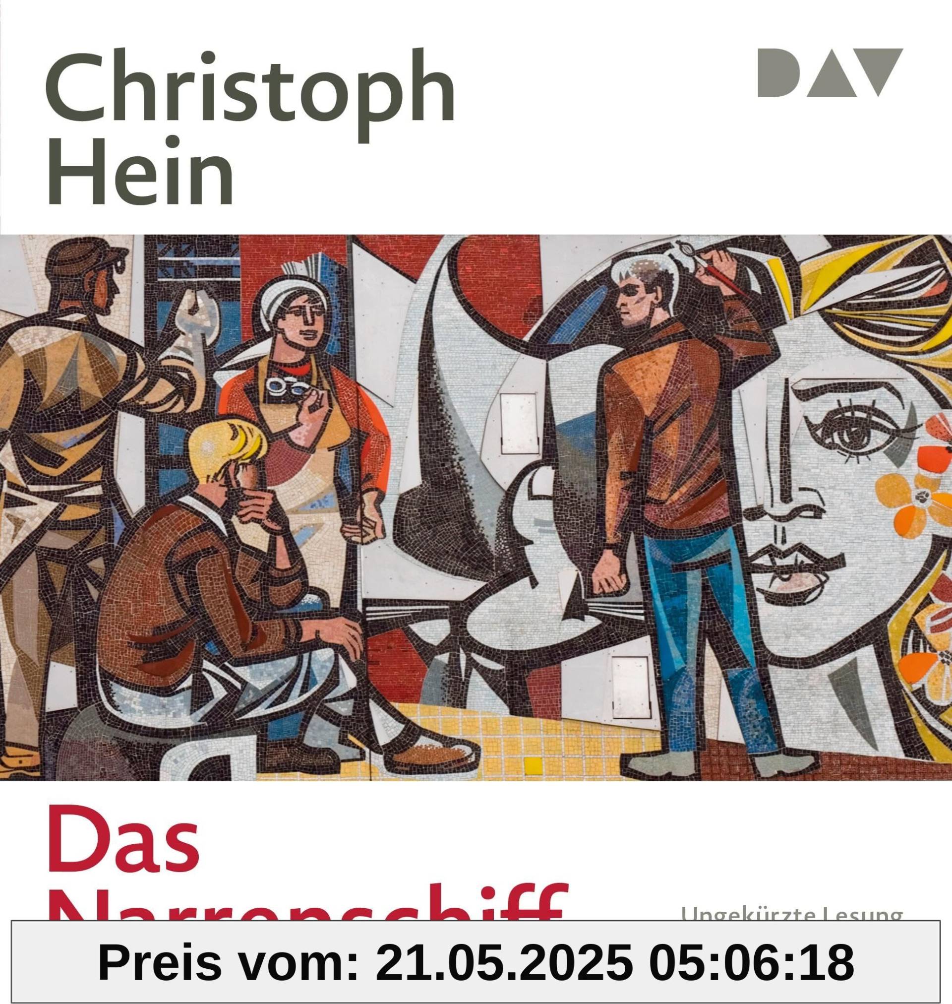 Das Narrenschiff: Ungekürzte Lesung mit Nico Holonics (2 mp3-CDs)