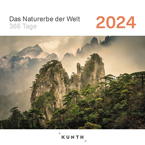 Das Naturerbe der Welt - KUNTH 366-Tage-Abreißkalender 2024: Tägliche Inspiration in Bild und Text. Kalender zum Aufhängen oder Aufstellen. (KUNTH Abreißkalender 365 Tage) von Kunth