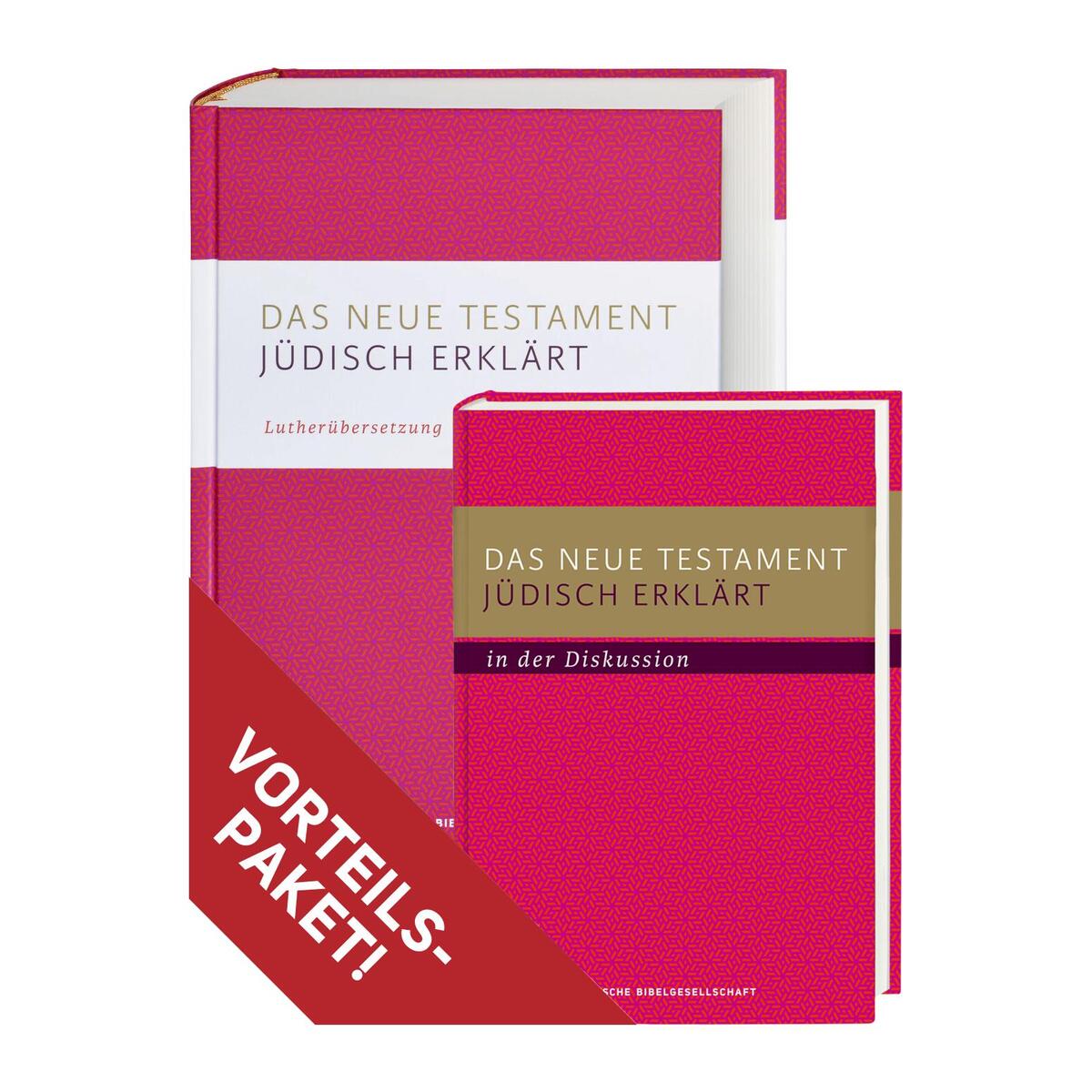 Das Neue Testament - jüdisch erklärt mit Diskussionsband im Set von Deutsche Bibelges.