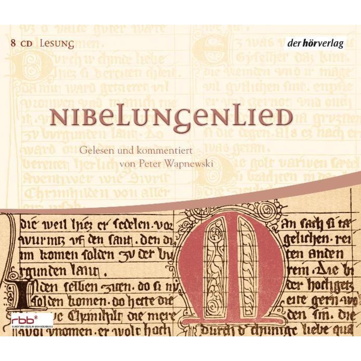 Das Nibelungenlied. 8 CDs von Hoerverlag DHV Der