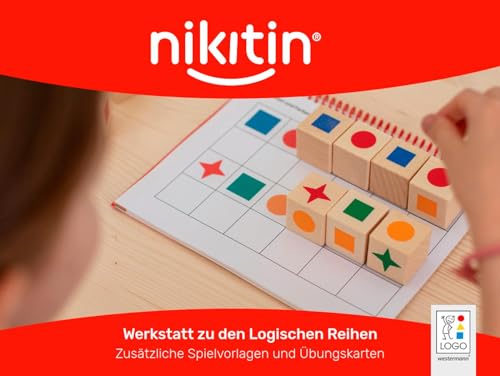 Das Nikitin Material: N8 Logische Reihen Werkstatt Übungskarten und Spielvorlagen