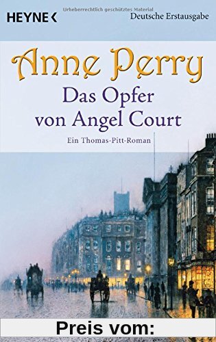 Das Opfer von Angel Court: Ein Thomas-Pitt-Roman