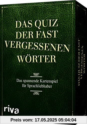 Das Quiz der fast vergessenen Wörter: Das spannende Kartenspiel für Sprachliebhaber