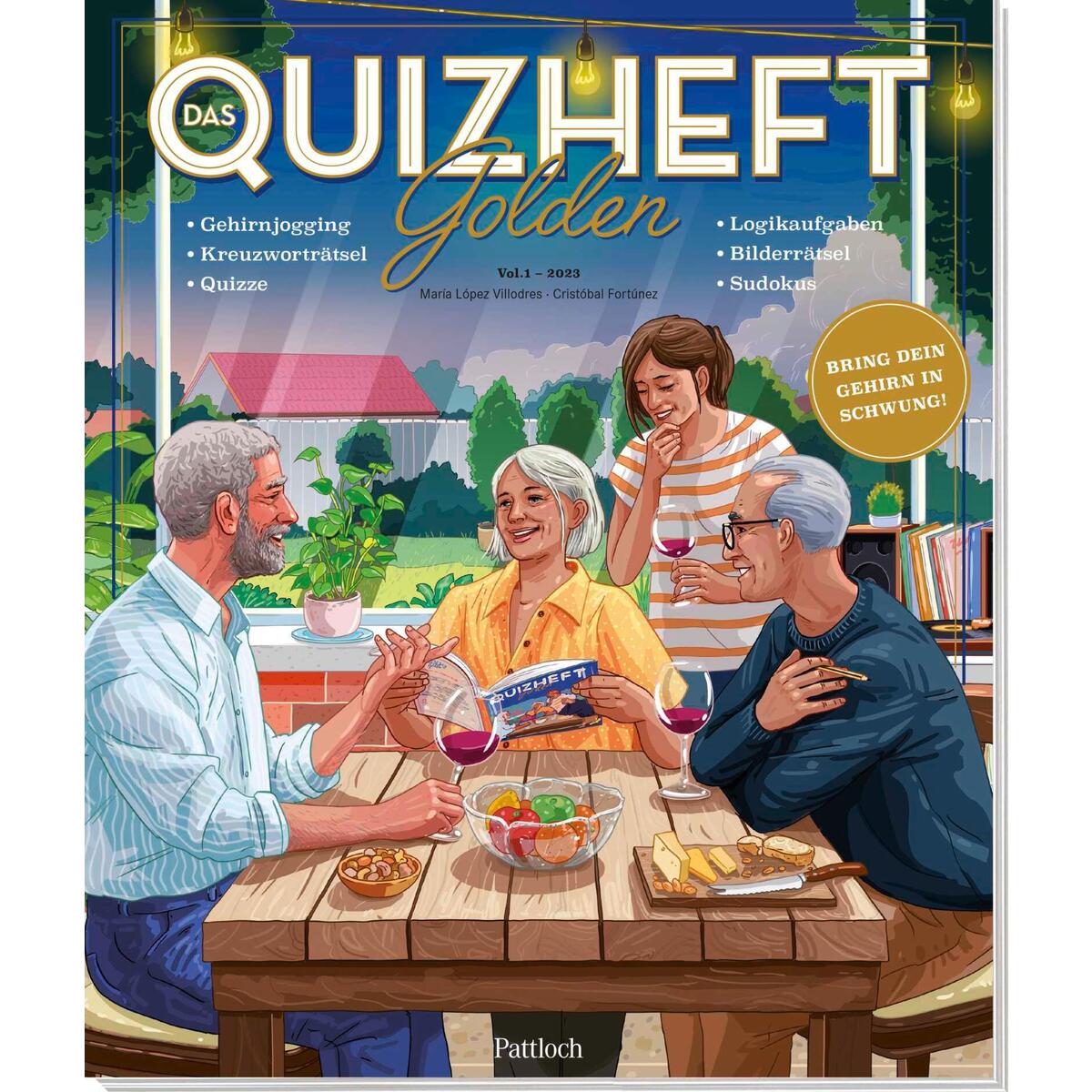 Das Quizheft - Golden Das Quizheft - Golden von Pattloch Geschenkbuch