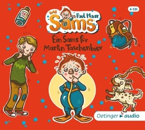 Das Sams 4. Ein Sams für Martin Taschenbier, 4 Audio-CD Das Sams 4. Ein Sams für Martin Taschenbier, 4 Audio-CD