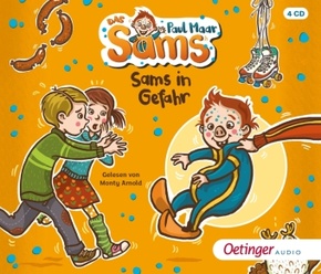 Das Sams 5. Sams in Gefahr, 4 Audio-CD Das Sams 5. Sams in Gefahr, 4 Audio-CD