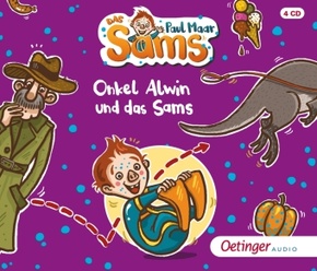 Das Sams 6. Onkel Alwin und das Sams, 4 Audio-CD Das Sams 6. Onkel Alwin und das Sams, 4 Audio-CD