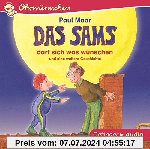 Das Sams darf sich was wünschen und eine weitere Geschichte (CD): Ungekürzte Lesungen mit Geräuschen und Musik, ca. 30 min.