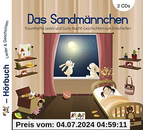 Das Sandmännchen 2 CDs: Traumhafte Lieder und Gute-Nacht-Geschichten zum Einschlafen