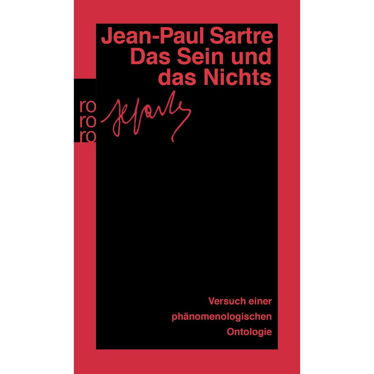 Das Sein und das Nichts von Rowohlt Taschenbuch