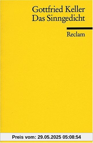 Das Sinngedicht: Novellen Das Sinngedicht: Novellen