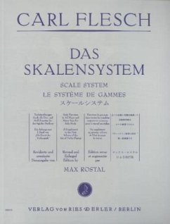 Das Skalensystem für Violine von Ries & Erler