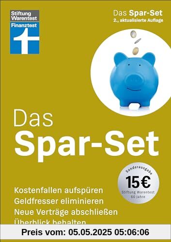Das Spar-Set – in vier Schritten zum Sparerfolg, mit selbstrechnendem Haushaltsbuch: Kostenfallen aufspüren, Geldfresser eliminieren, neue Verträge abschließen, Überblick behalten