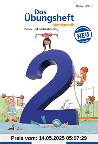Das Übungsheft Mathematik 2 - DIN A4: Denk- und Rechentraining