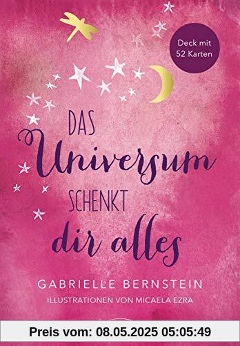 Das Universum schenkt dir alles Kartenset: Deck mit 52 Karten