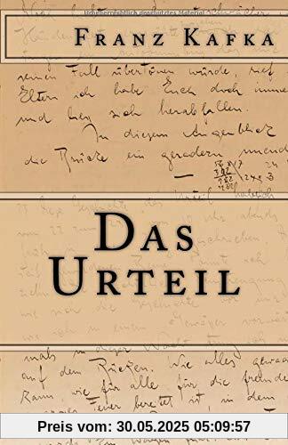 Das Urteil (Klassiker der Weltliteratur, Band 6)