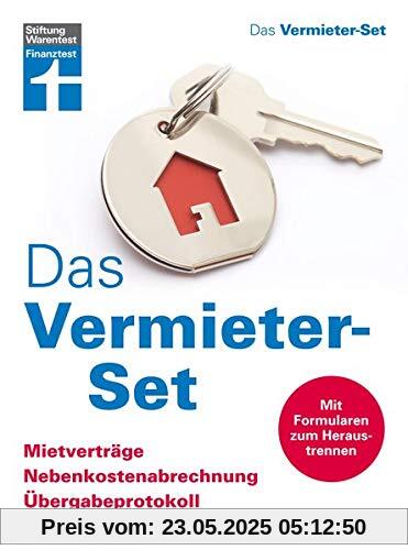 Das Vermieter-Set: Mietverträge, Nebenkostenabrechnung, Übergabeprotokoll, Kündigung