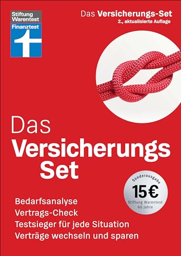 Das Versicherungs-Set – reibungslose Vertragsabschlüsse, mit Formularen und Checklisten zum Herunterladen: Bedarfsanalyse, Vertrags-Check, Testsieger für jede Situation, Verträge wechseln und sparen Das Versicherungs-Set – reibungslose Vertragsabschlüsse, mit Formularen und Checklisten zum Herunterladen: Bedarfsanalyse, Vertrags-Check, Testsieger für jede Situation, Verträge wechseln und sparen von Stiftung Warentest
