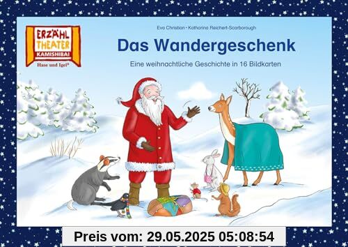 Das Wandergeschenk / Kamishibai Bildkarten: Eine weihnachtliche Geschichte in 16 Bildkarten