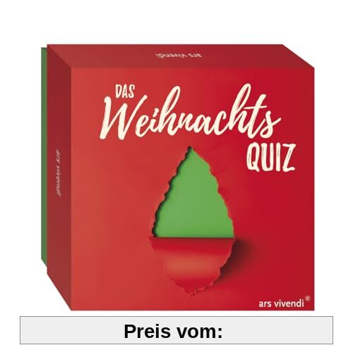 Das Weihnachts-Quiz - Box mit 66 Spielkarten und Anleitung