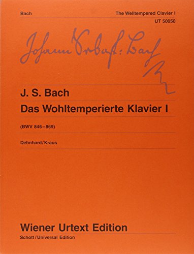 Das Wohltemperierte Klavier: Nach dem Autograf und Abschriften. Teil I und II kplt.. Klavier.: Edited from the autograph and manuscript. piano. (Wiener Urtext Edition) von Universal Edition