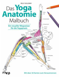 Das Yoga-Anatomie-Malbuch von Riva / riva Verlag