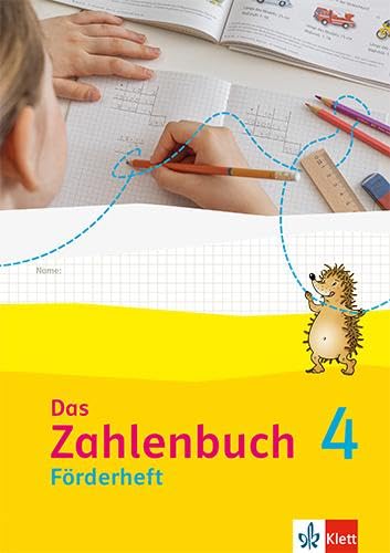 Das Zahlenbuch 4: Förderheft Klasse 4 (Das Zahlenbuch. Ausgabe ab 2022) von Klett