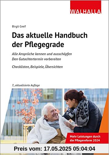 Das aktuelle Handbuch der Pflegegrade: Alle Ansprüche kennen und ausschöpfen; Den Gutachtertermin vorbereiten; Checklisten, Beispiele, Übersichten