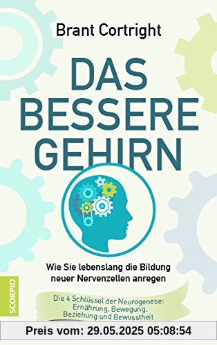 Das bessere Gehirn: Wie Sie lebenslang die Bildung neuer Nervenzellen anregen. Die 4 Schlüssel der Neurogenese: Ernährung, Bewegung, Beziehung und Bewusstheit