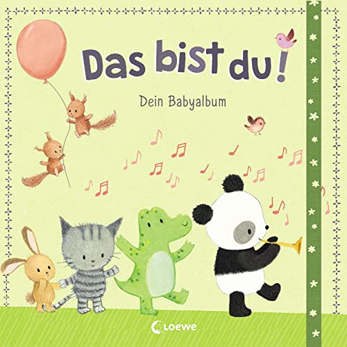 Das bist du! - Dein Babyalbum: Erinnerungsbuch, Erinnerungsalbum, Eintragbuch