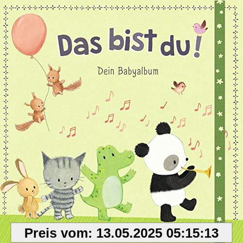 Das bist du! - Dein Babyalbum: Erinnerungsbuch, Erinnerungsalbum, Eintragbuch
