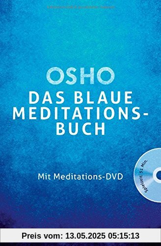 Das blaue Meditationsbuch: Mit Meditations-DVD