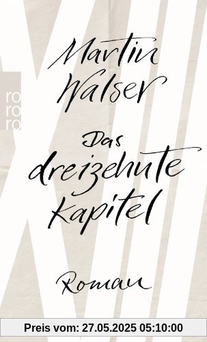 Das dreizehnte Kapitel Das dreizehnte Kapitel