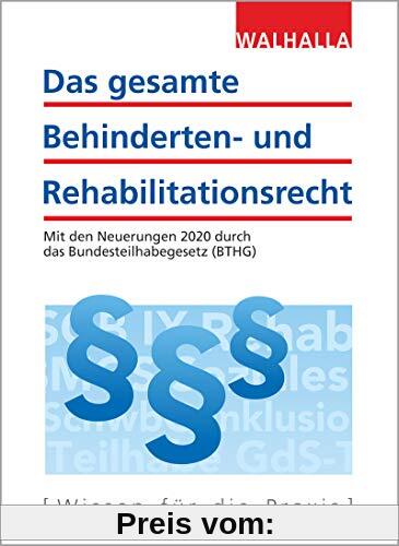 Das gesamte Behinderten- und Rehabilitationsrecht: Ausgabe 2020