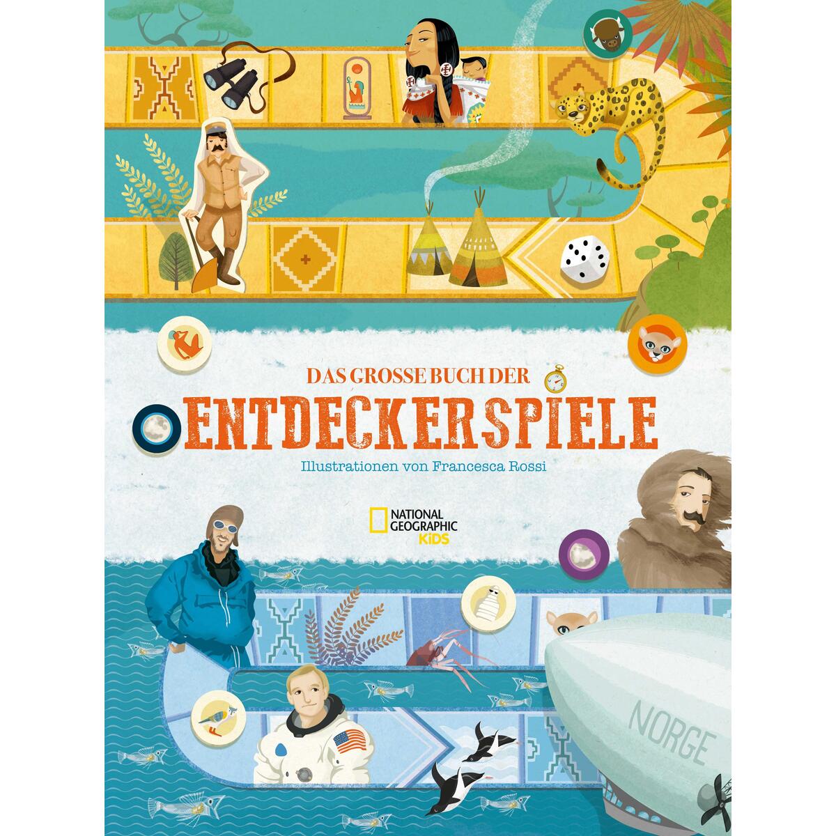 Das große Buch der Entdeckerspiele