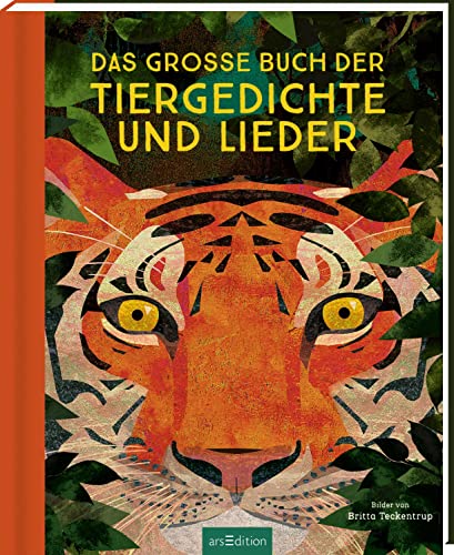 Das große Buch der Tiergedichte und Lieder: Schönes Hausbuch, Geschenk für Klein und Groß, 365 Gedichte & Lieder für jeden Tag von Ars Edition