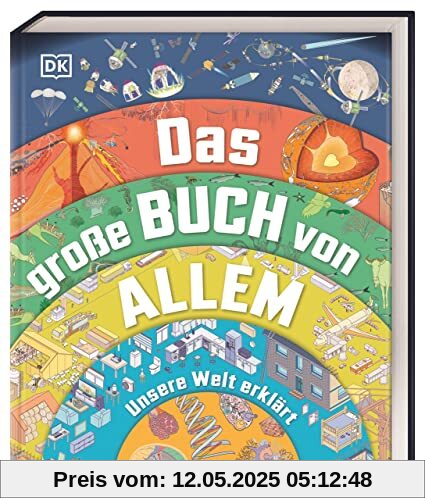 Das große Buch von Allem: Unsere Welt erklärt. Querschnitte und Infografiken zeigen über 120 Abläufe und Prozesse. Sachwissen für Kinder ab 10 Jahren