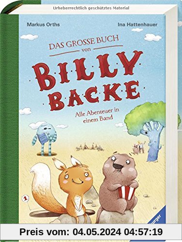 Das große Buch von Billy Backe: Alle Abenteuer in einem Band