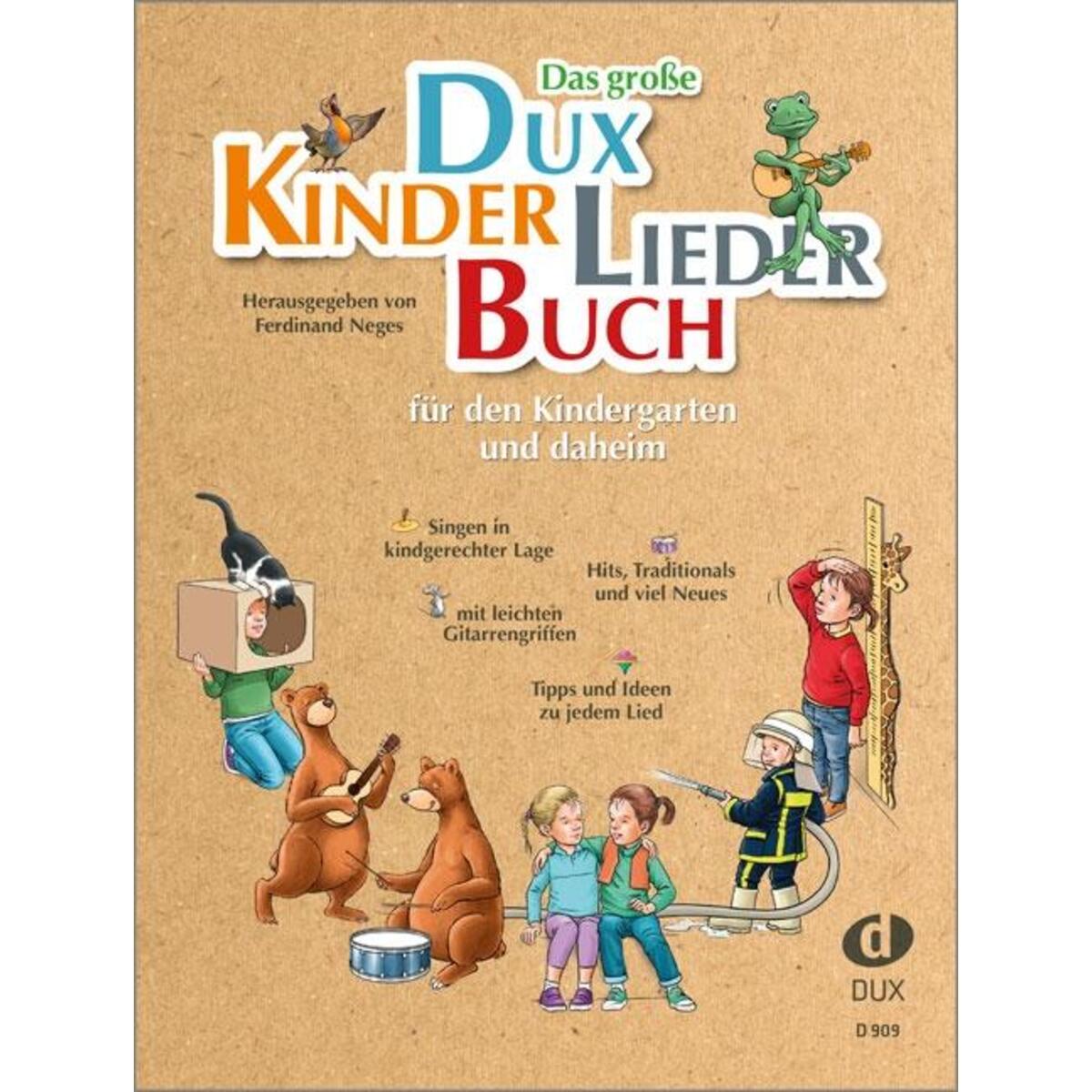 Das große DUX-Kinderliederbuch Das große DUX-Kinderliederbuch von Edition DUX
