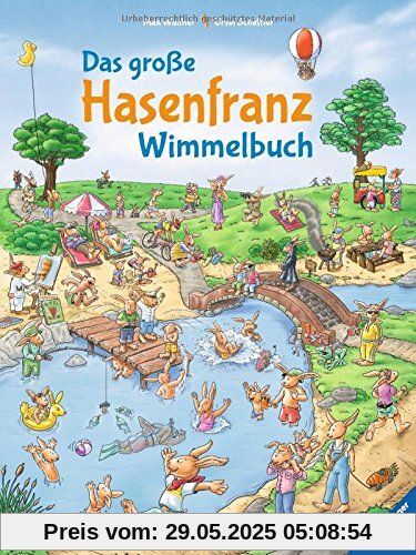 Das große Hasenfranz-Wimmelbuch