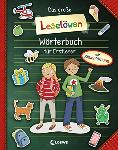 Das große Leselöwen-Wörterbuch für Erstleser: Mit Silbenfärbung - illustrierter Wortschatz für die Vorschule und Grundschüler Das große Leselöwen-Wörterbuch für Erstleser: Mit Silbenfärbung - illustrierter Wortschatz für die Vorschule und Grundschüler