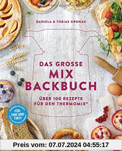 Das große Mix-Backbuch: Über 100 Rezepte für den Thermomix® - Für TM5 & TM31