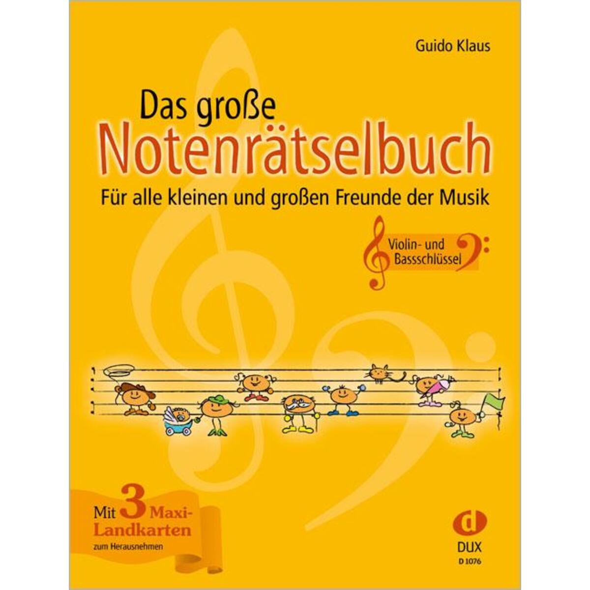Das große Notenrätselbuch von Edition DUX