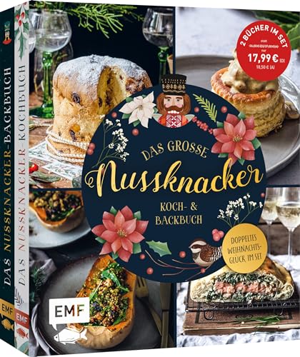 Das große Nussknacker Koch- und Backbuch – Doppeltes Weihnachtsglück im Set: Märchenhafte Weihnachts-Rezepte und Adventsgeschichten zum Träumen und Genießen Das große Nussknacker Koch- und Backbuch – Doppeltes Weihnachtsglück im Set: Märchenhafte Weihnachts-Rezepte und Adventsgeschichten zum Träumen und Genießen