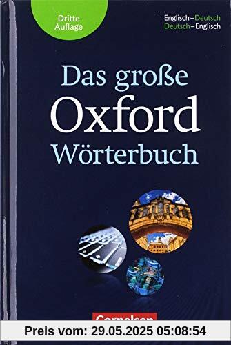 Das große Oxford Wörterbuch - Third Edition: Wörterbuch mit beigelegtem Exam Trainer: Englisch-Deutsch/Deutsch-Englisch (Das Grosse Oxford Woerter)