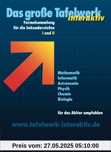 Das große Tafelwerk interaktiv - Westliche Bundesländer: Das große Tafelwerk interaktiv Formelsammlung für die Sekundarstufen I und II