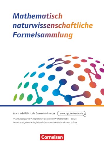 Das große Tafelwerk - neue Generation - MINT-Formelsammlung bis zum Abitur - Alle Bundesländer außer Bayern: Offizielle ... Formelsammlung des IQB - 1er Pack Das große Tafelwerk - neue Generation - MINT-Formelsammlung bis zum Abitur - Alle Bundesländer außer Bayern: Offizielle ... Formelsammlung des IQB - 1er Pack