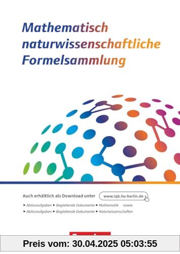 Das große Tafelwerk - neue Generation - MINT-Formelsammlung bis zum Abitur - Alle Bundesländer: Offizielle Mathematisch-Naturwissenschaftliche ... Formelsammlung des IQB - 1er Pack