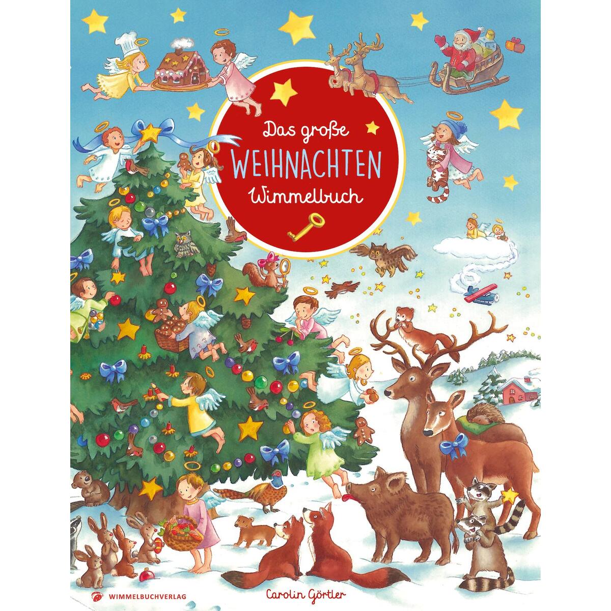 Das große Weihnachten Wimmelbuch von Adrian Wimmelbuchverlag